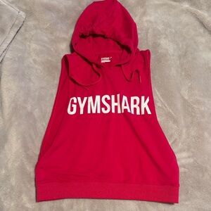 Gymshark || Sleeveless Hoodie with Dropped Arm Holes (S)
